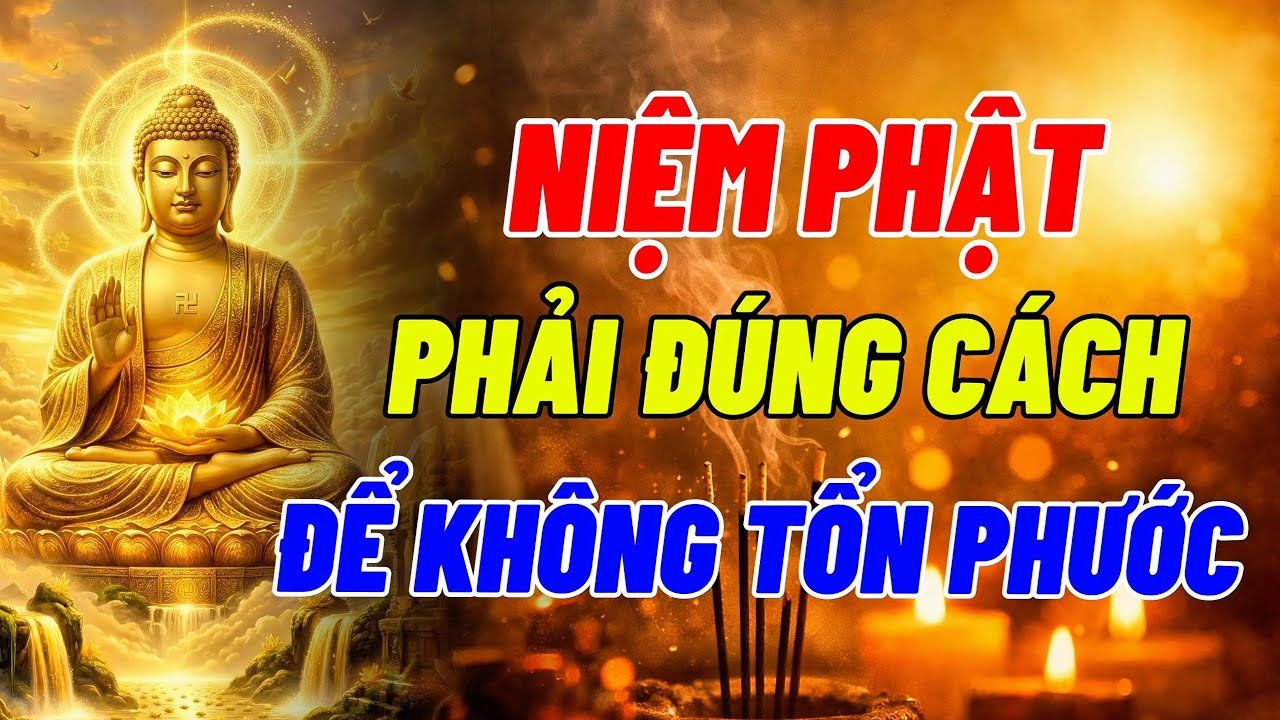Niệm Phật Đúng Cách Để Tích Phước, Sai Là Mất Phước Ngay (Nên Nghe)