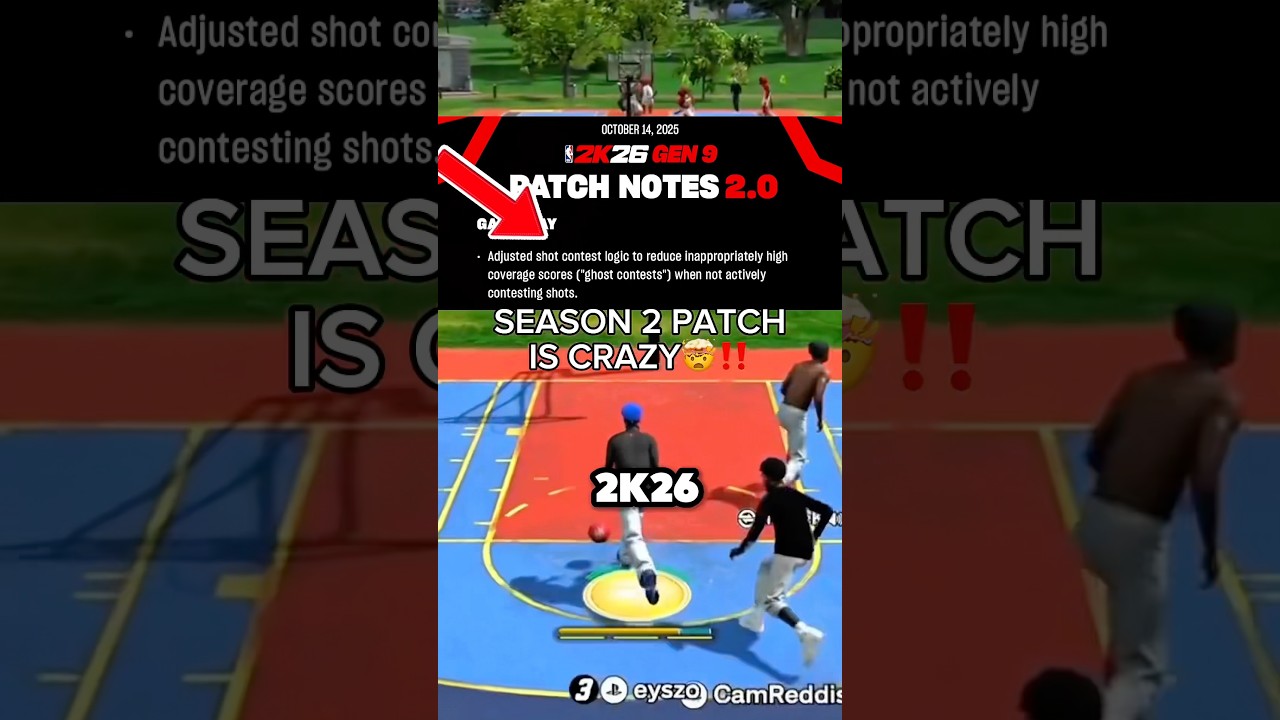 ОБНОВЛЕНИЕ 2-ГО СЕЗОНА NBA 2K26 🤯‼️