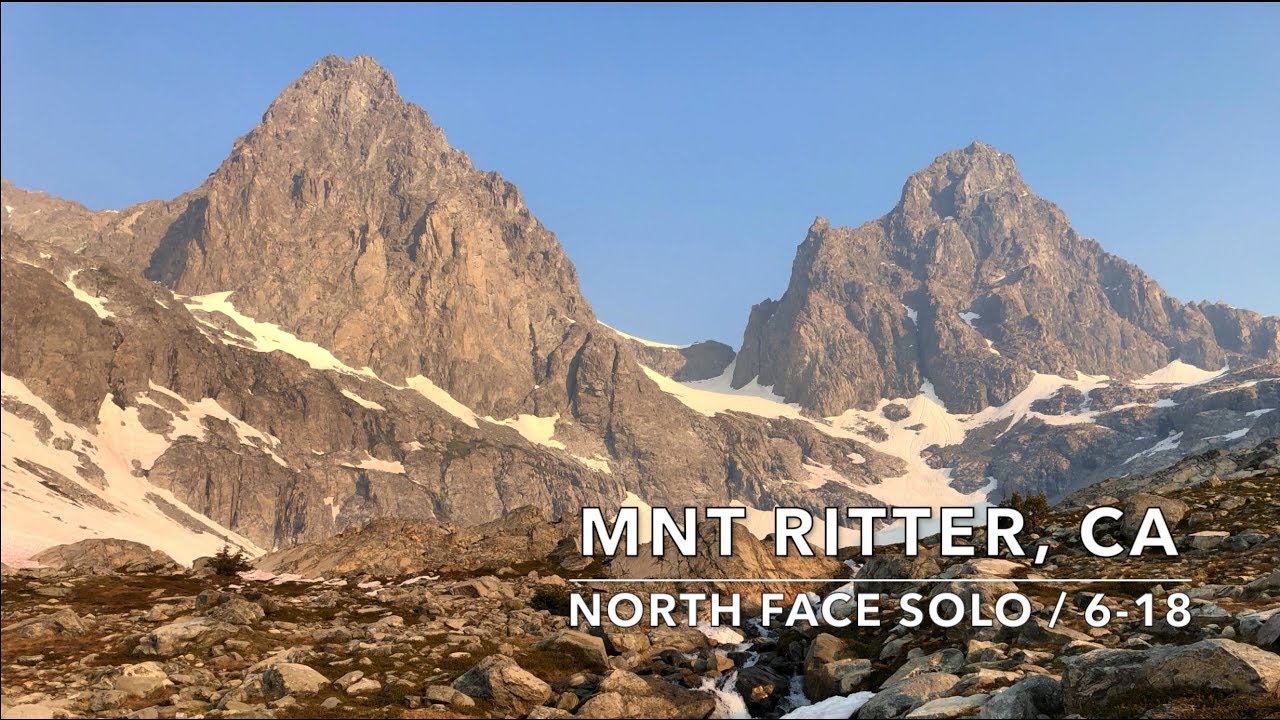 Mnt Ritter CA solo climb 6/18
