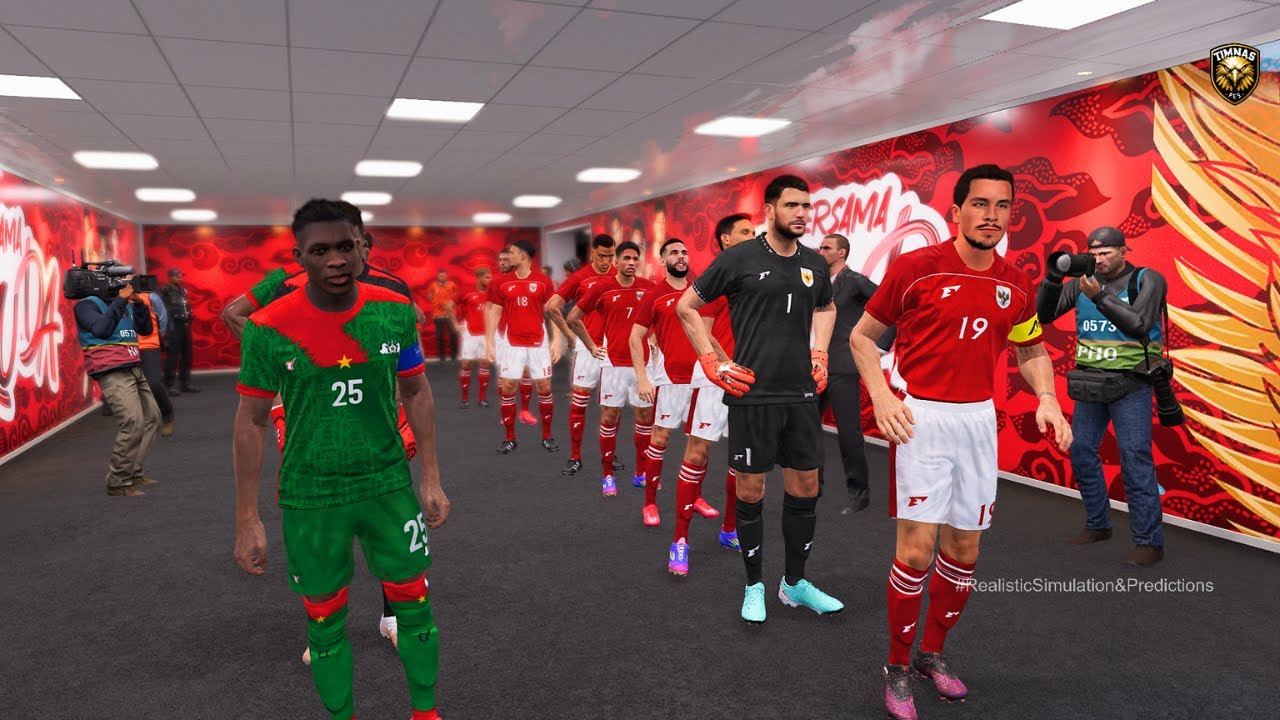 INDONESIA vs BURKINA FASO! TRIBUN BERGETAR, GARUDA MENGAMUK DI FIFA SERIES eTIMNAS