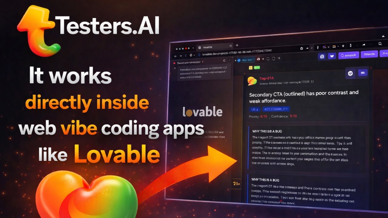 Testers.Love - Testers.AI for Lovable - Vibe Testing