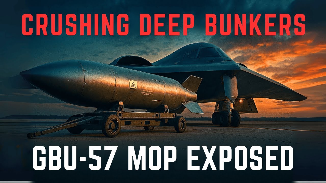 The U.S. Bomb Built to Crush Underground Nukes | GBU-57 MOP