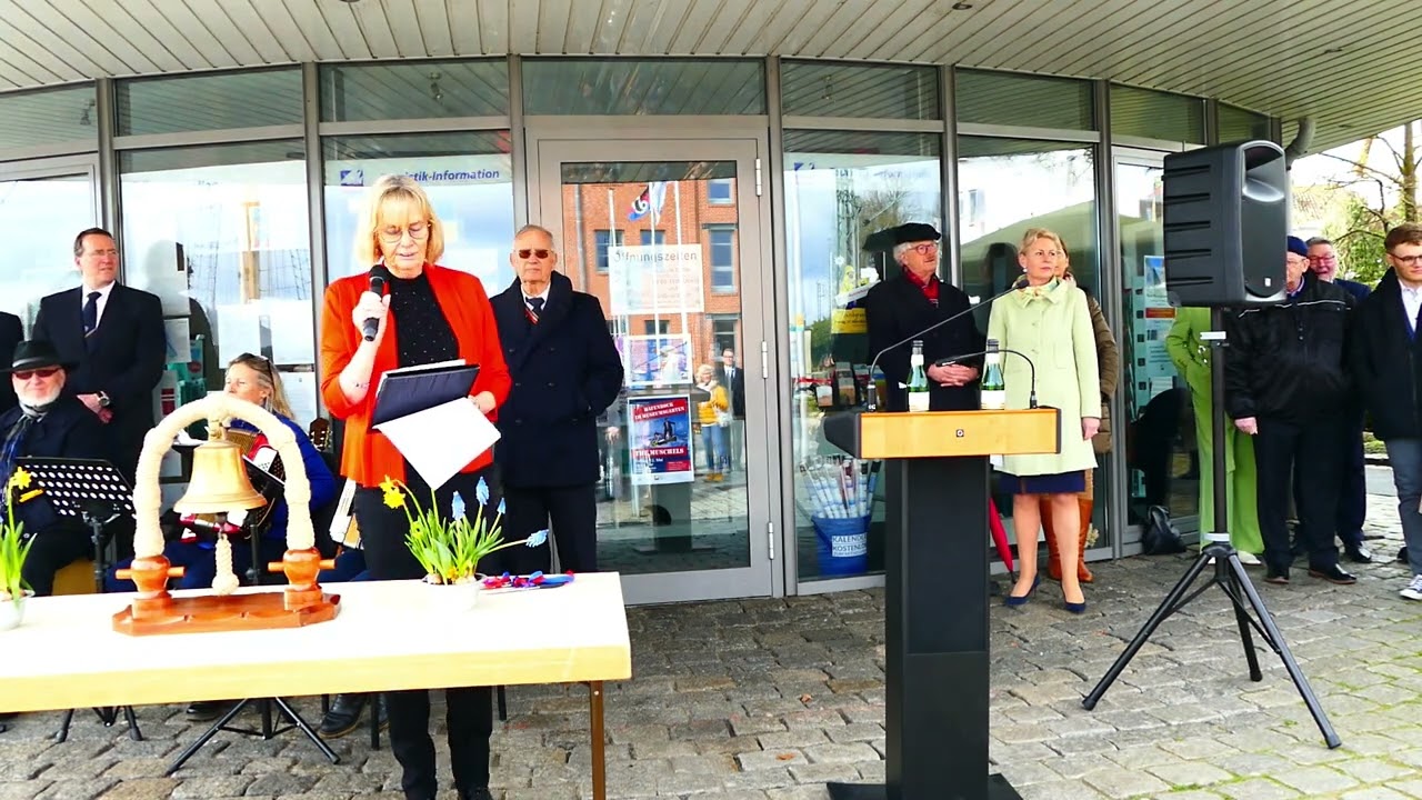 Elsfleth 25 03 2023 Horst - Werner - Janssen Platz Feierliche Einweihung