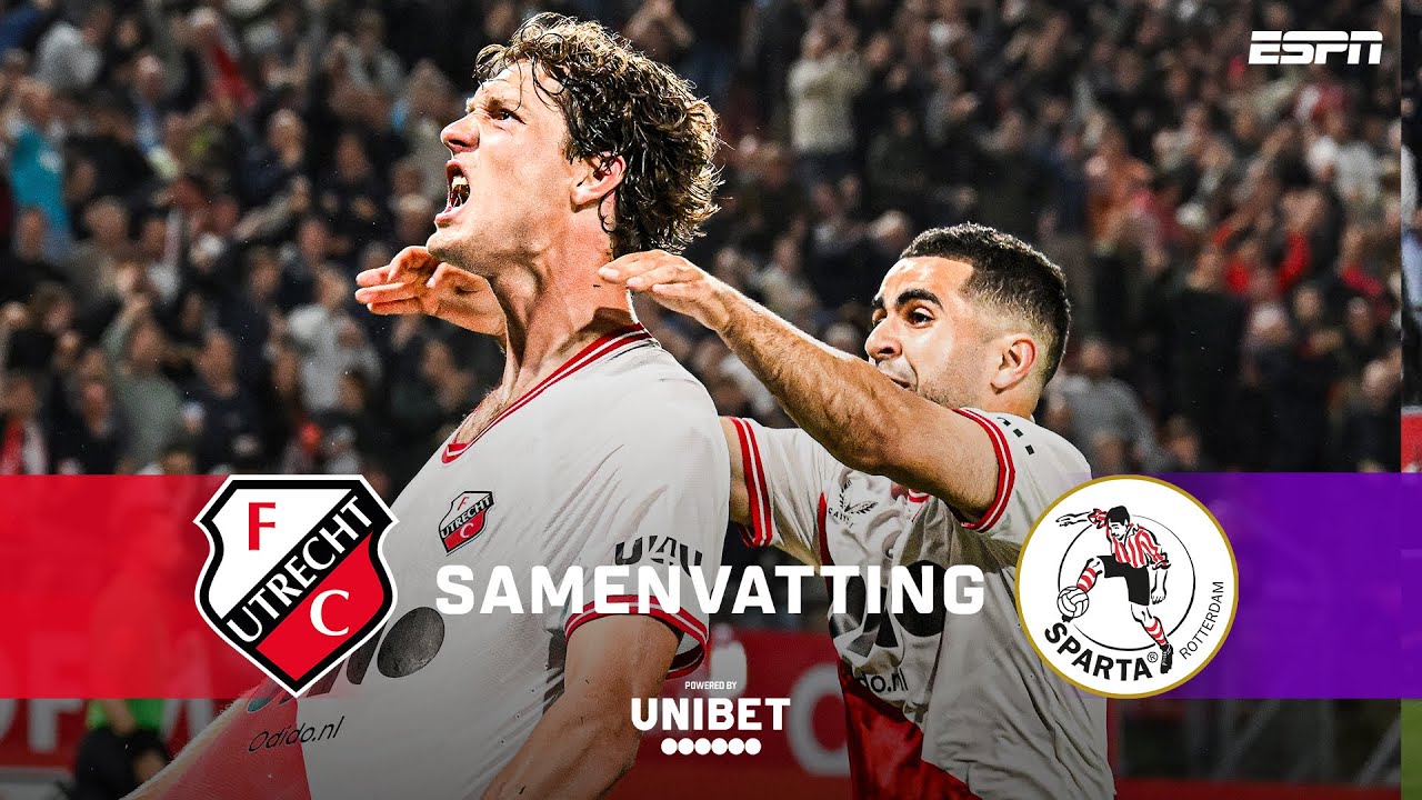 🔥 SAM LAMMERS profiteert van GESCHUTTER bij SPARTA 🫣 | Samenvatting FC Utrecht - Sparta Rotterdam