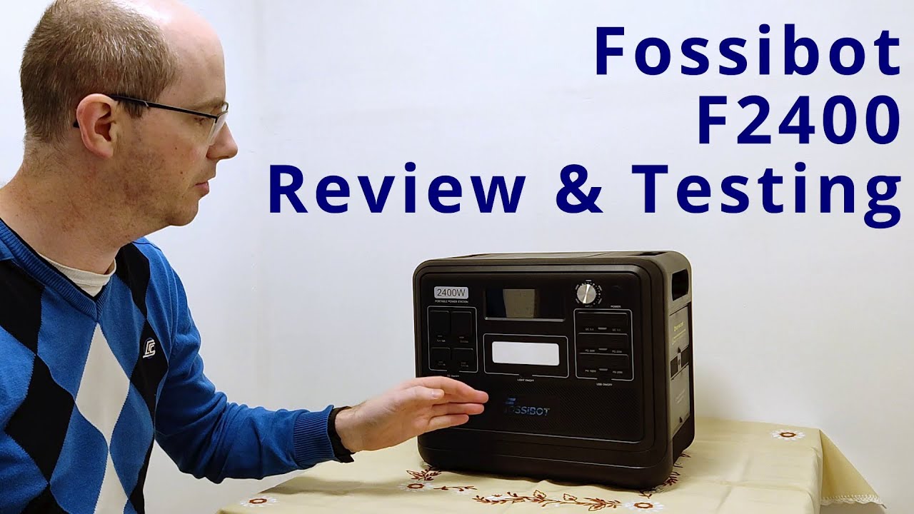 Fossibot F2400 Powerstation review and testing
