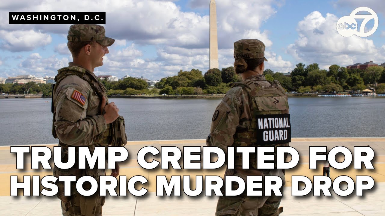 Trump's crime crackdown credited for historic drop in DC murder rates