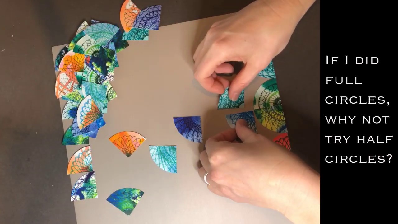 Spirograph Inspired Art Lesson Part 2/2