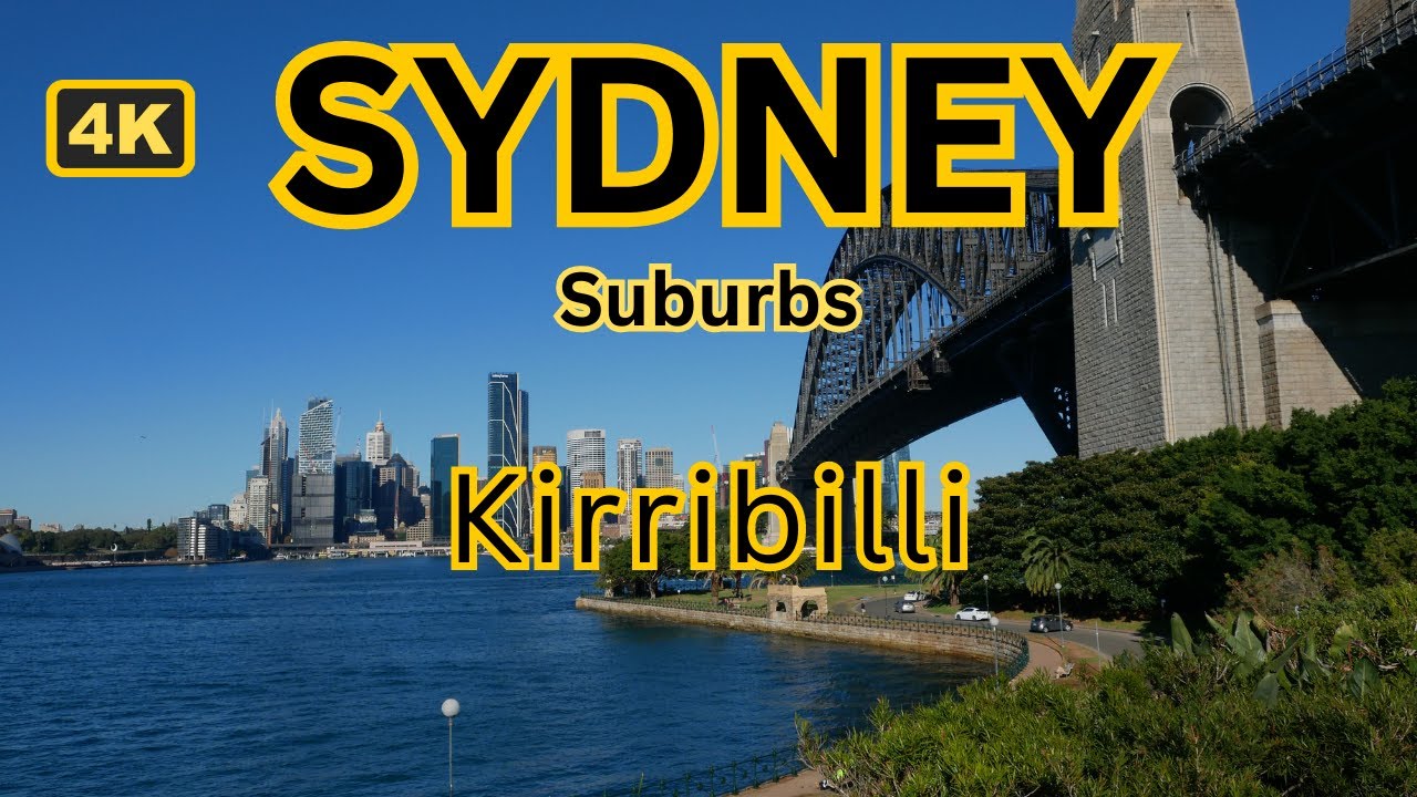 Kirribilli 4k Walking and Driving Tour || Sydney, Australia