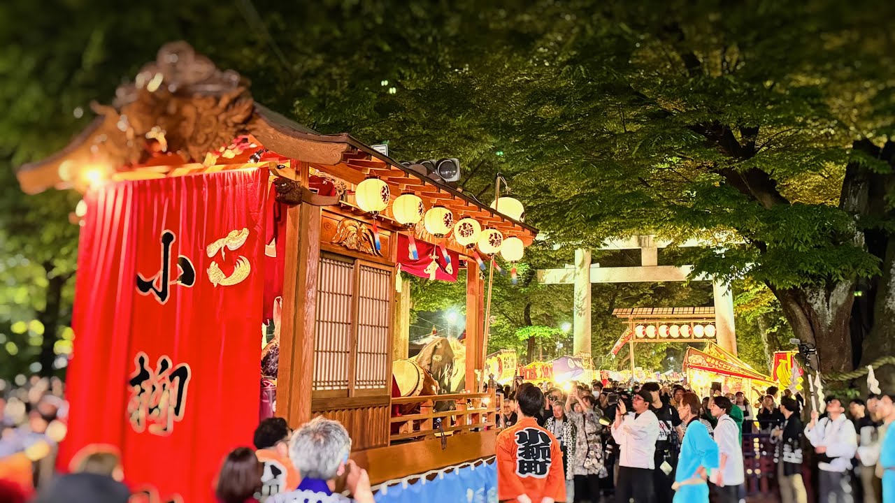 くらやみ祭 山車行列 2025