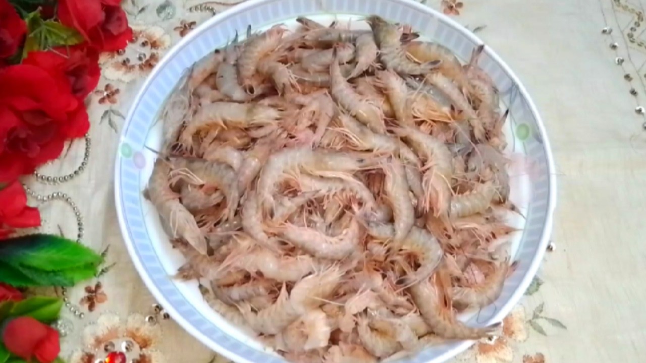 كفتة الجمبري الصغير بدون رز بدون مفرمة أو كبة رهيييبة لازم تجربوها ❤️💯💯👍