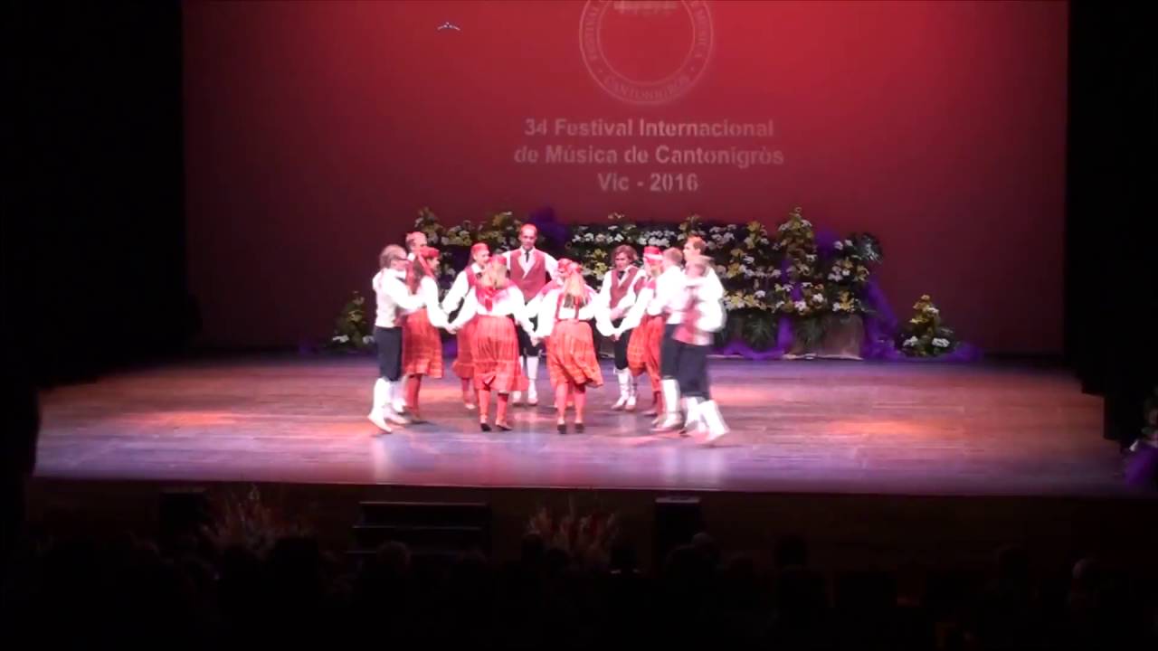 FOLKDANCE ENSEMBLE SOPRUS (Estònia) Cantonigròs 2016