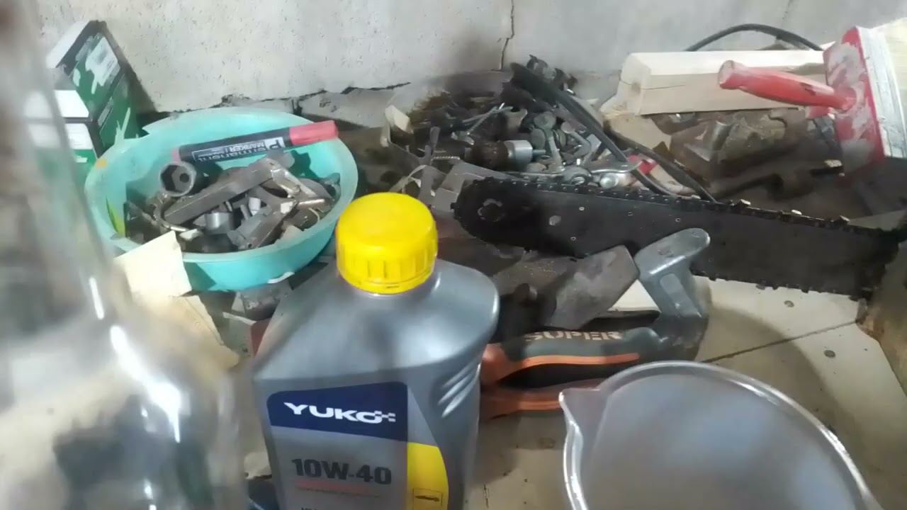 Масло Yuko dinamic 10w-40 после обкатки..отработка