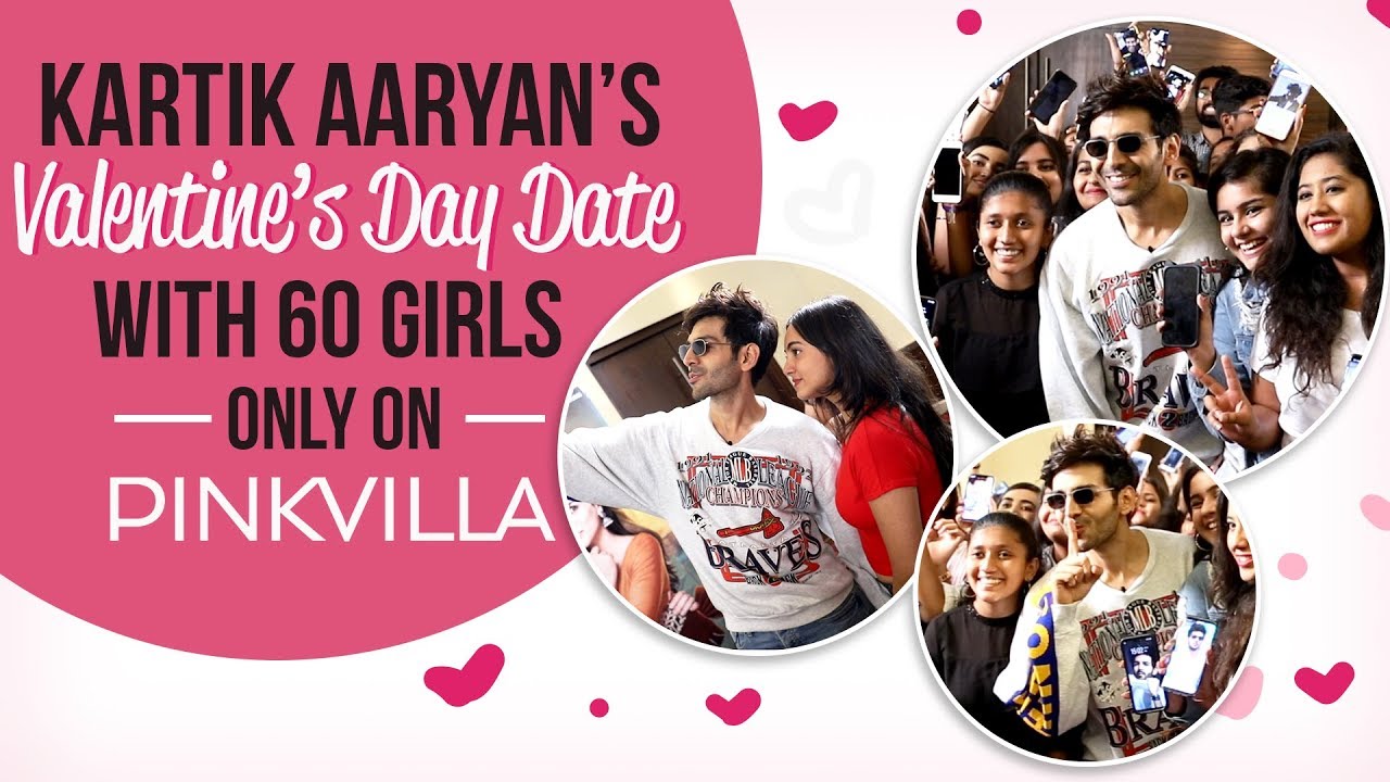 Luka Chuppi star Kartik Aaryan keeps his Valentine’s Day date with 60 girls | love aaj kal 2