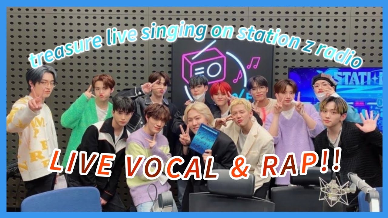 (eng) treasure singing live WAYO, DADARI, EVERYDAY, BFF, IKON, BOBBY etc. | STATION Z IKON DAY RADIO