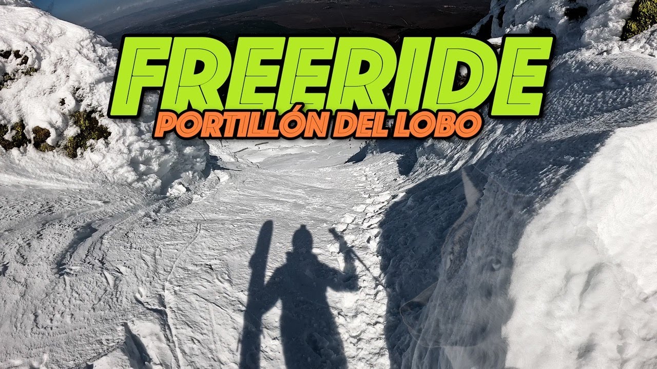 FREERIDE en el PORTILLÓN DEL LOBO | LA PINILLA 2024