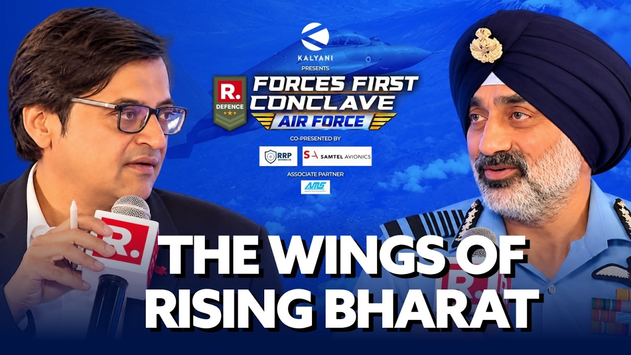 Forces First Conclave 2026: Air Chief Marshal AP Singh In Conversation With Arnab Goswami