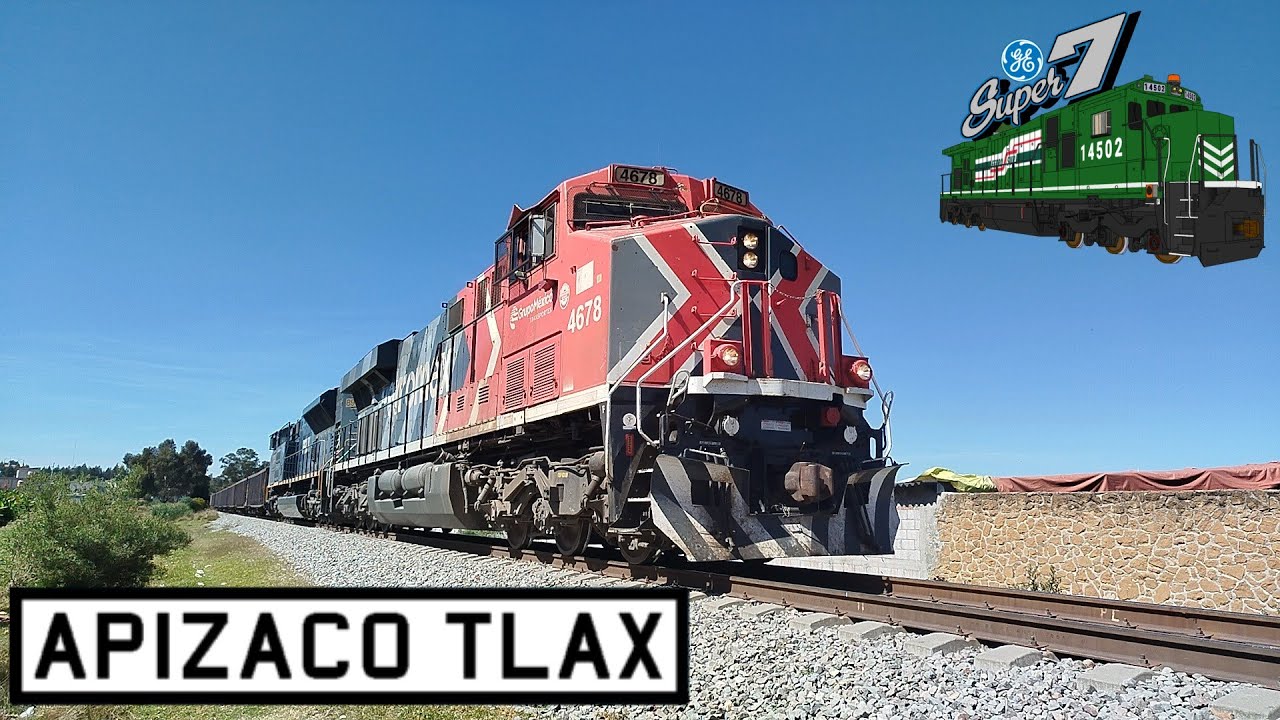 Colección trenes en Apizaco Tlax.