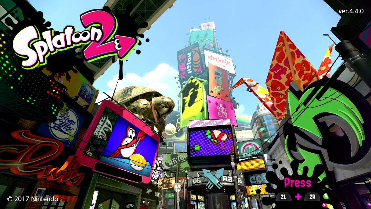 【Splatoon 2】Inkopolis Square City Ambience, 1 Hour