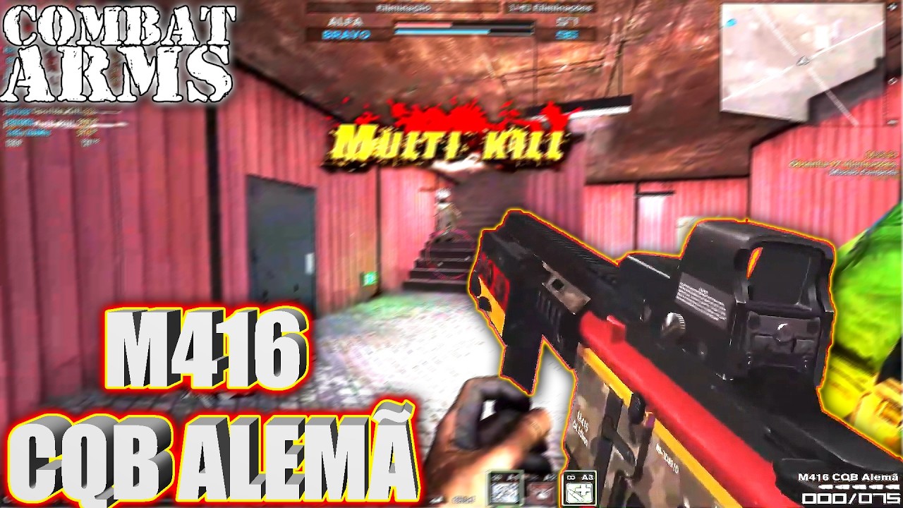 COMBAT ARMS - A MELHOR DE TODAS JOGANDO DE M416 CQB ALEMÃ E SG50 CORE LIGHTNING SG50 OSIRIS T-5000