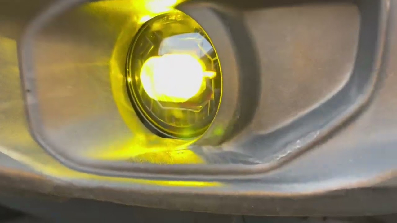 Two tone fog lights (white/amber) wrangler jlu