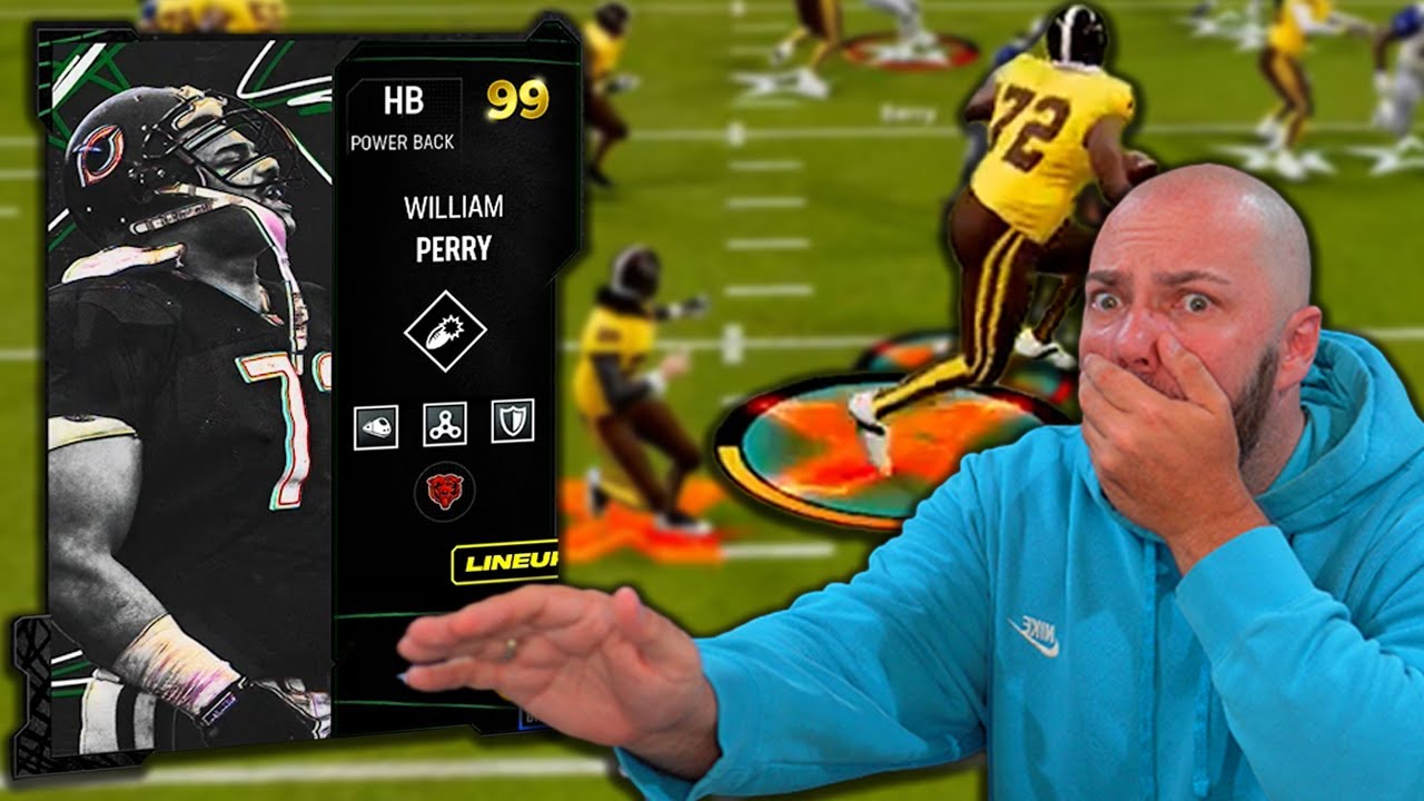 HB William Perry Is 400 Lbs Of Fun!