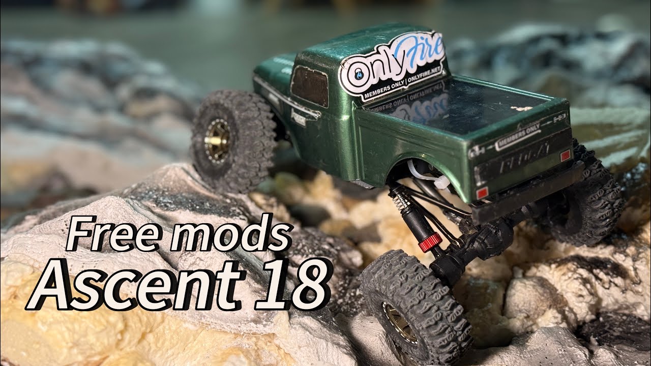 Ascent 18 stock suspension mod (More flex) 