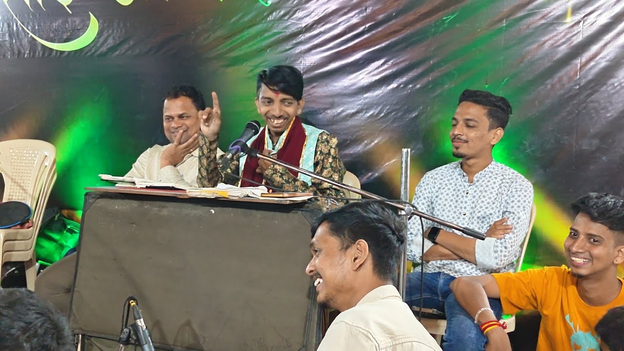 🔴 बुवा श्री समीर कदम .(गजर) साई बाबा ची सर्व गाणी घेत रसिकाना केल मंत्रमुग्ध ,कॉमेडी ची बुलेट ट्रेन