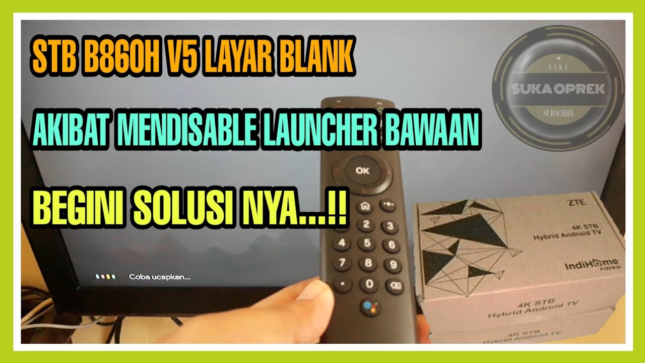 Mengatasi B860h v5 Layar Blank Akibat Salah Unl0ck