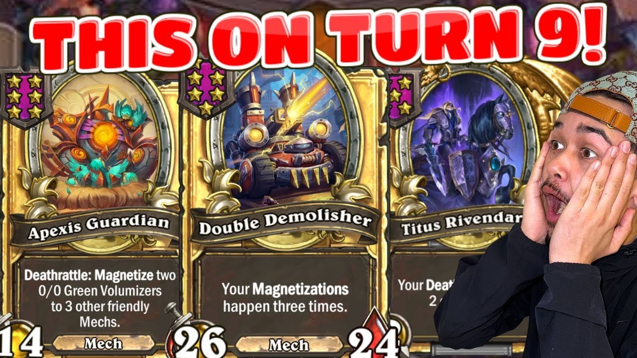 You WON'T BELIEVE This TURN 9! | Hearthstone Battlegrounds