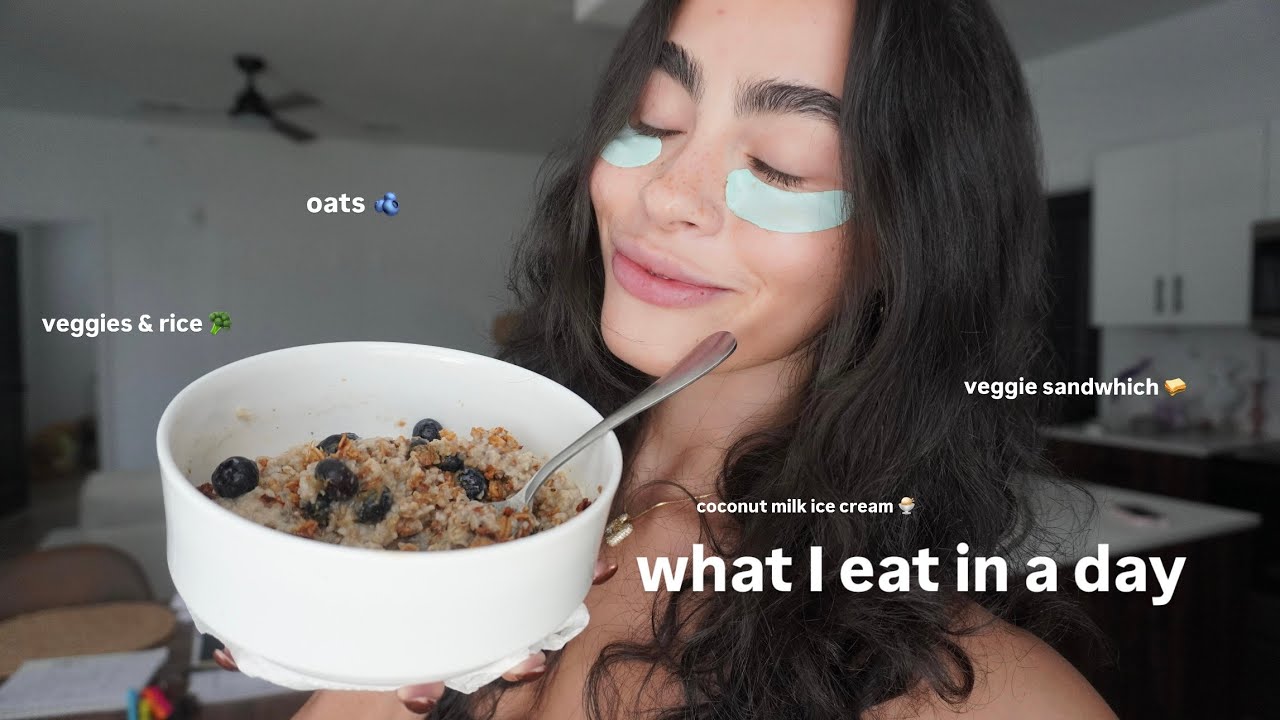 what i eat in a day 🥑 | intuitive eating + healthy & realistic
