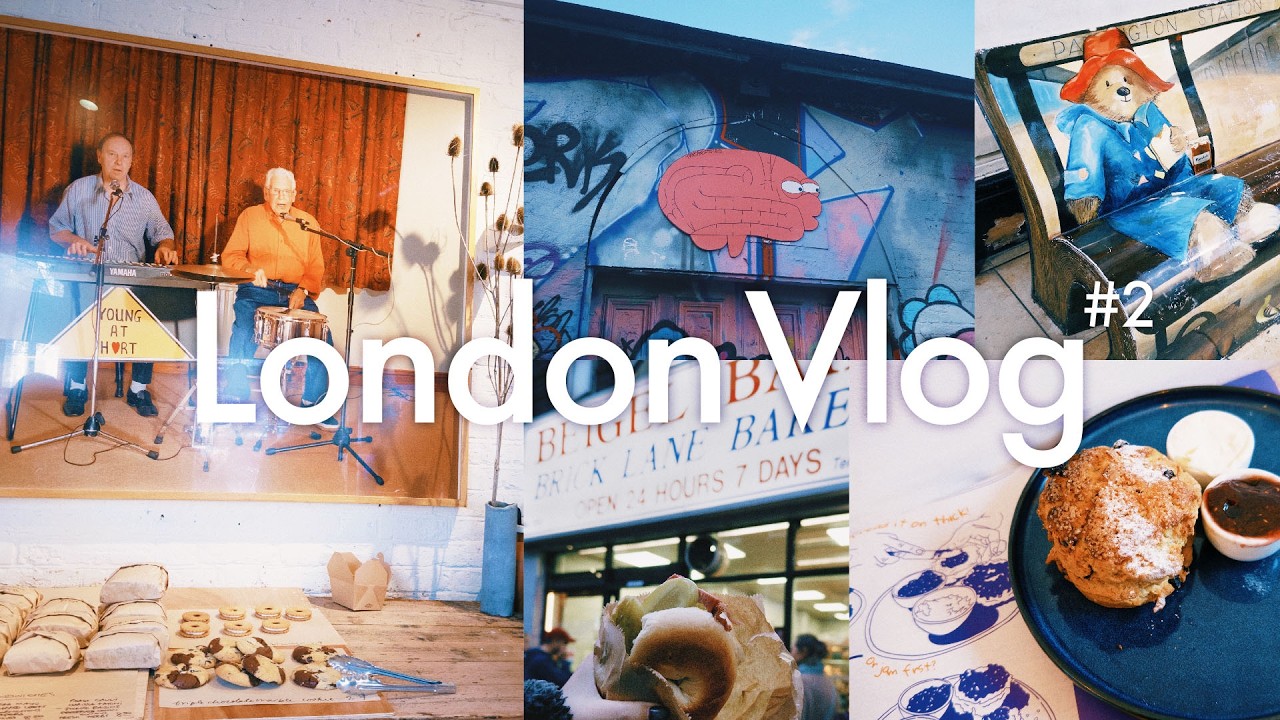 London travel vlog #2 | ポートベロー・マーケットと古着屋巡り | Brick Lane | Portobello Market | Notting Hill | ロンドン旅