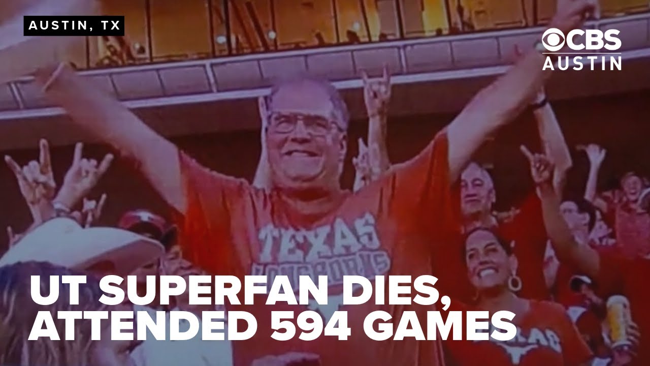 University of Texas' most devoted fan, Scott Wilson, passes away