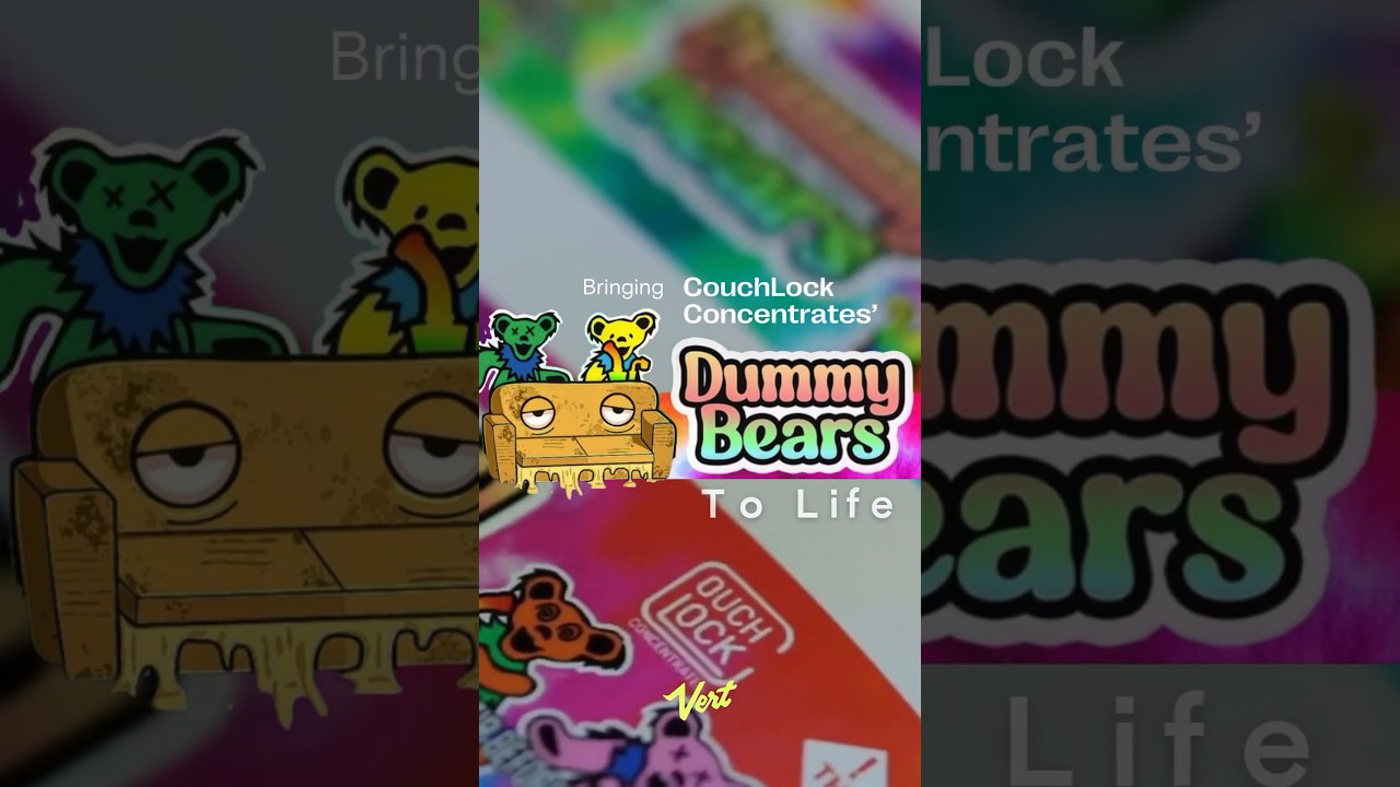 Bringing CouchLock Concentrates' Dummy Bears Live Rosin to Life