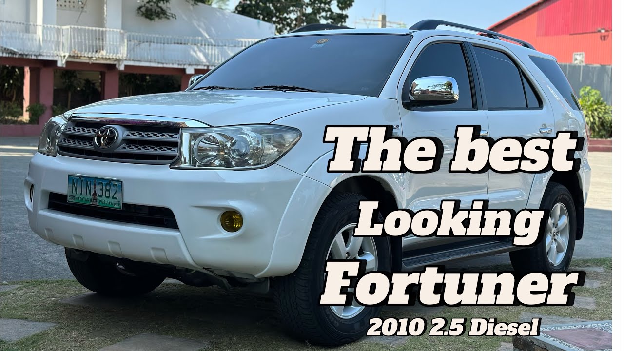 Toyota fortuner 2010 2.5G 1st GEN facelift! Pinoy’s favorite SUV! #fortunerlovers #toyotafortuner