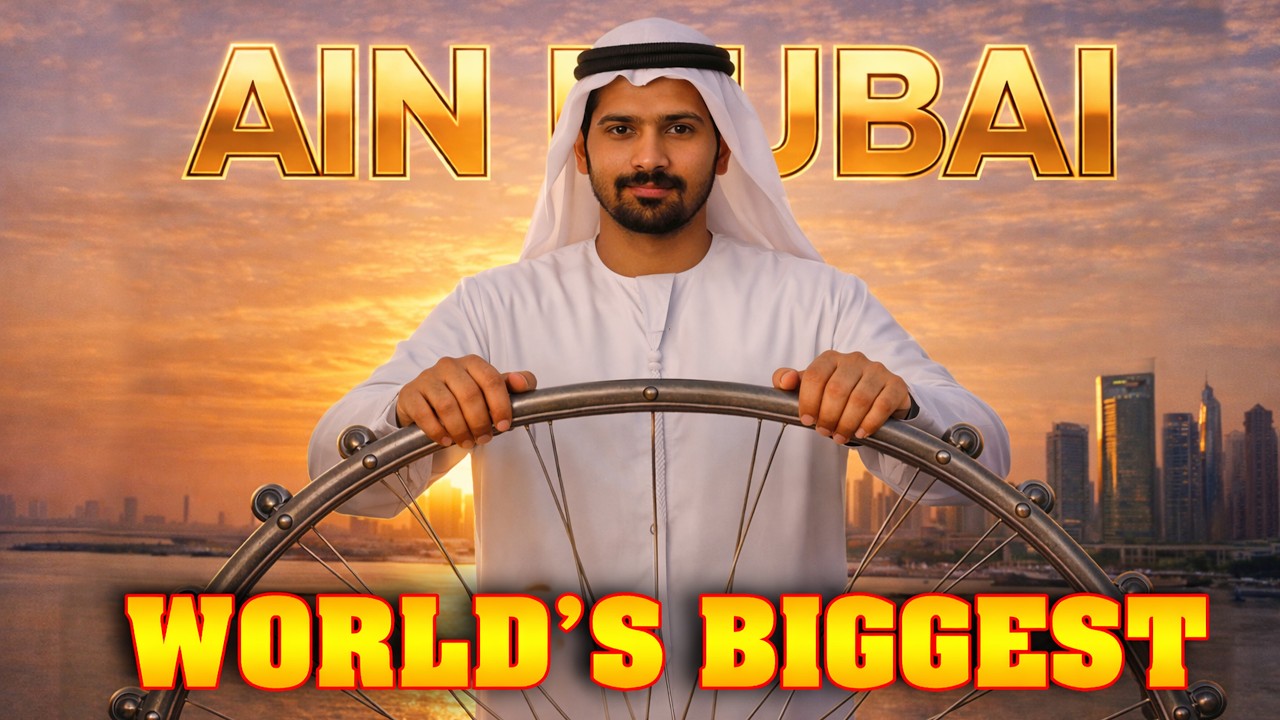 AIN DUBAI Inside View 😱 | World’s Biggest Giant Wheel Experience | Dubai Vlog 🇦🇪 | Praveen Prabhu