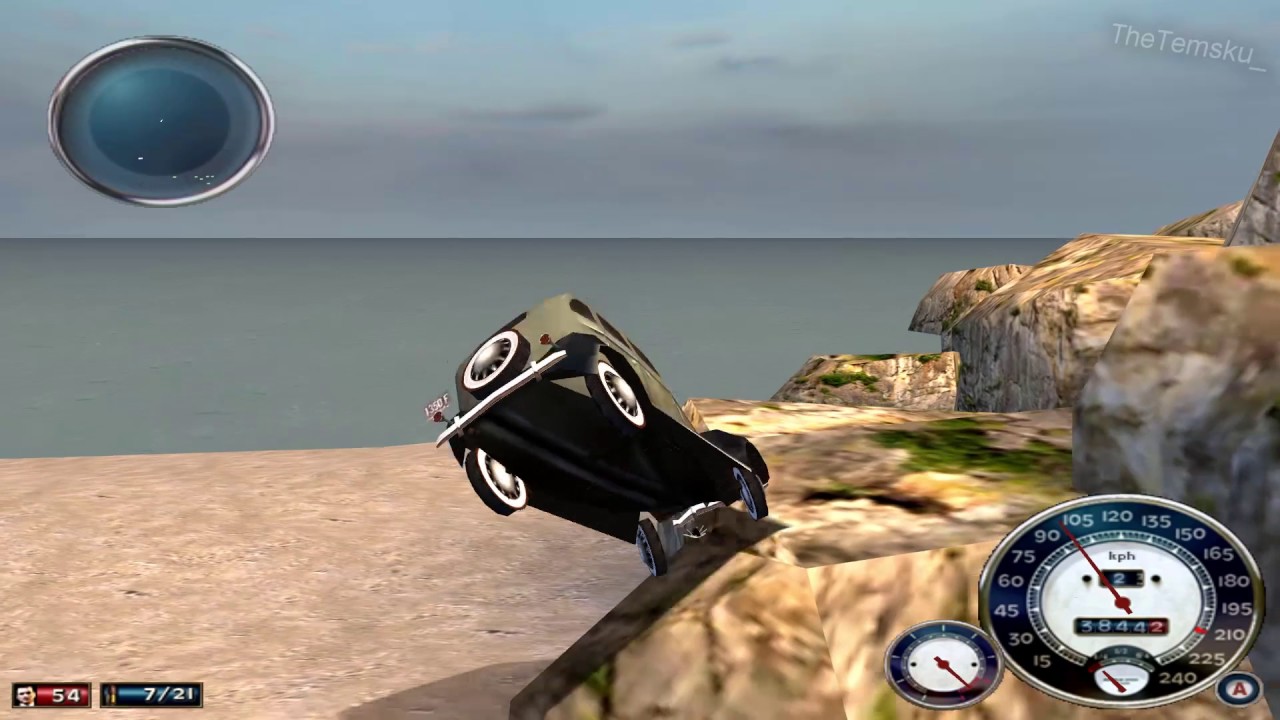 Mafia 1 funny stunts and crashes