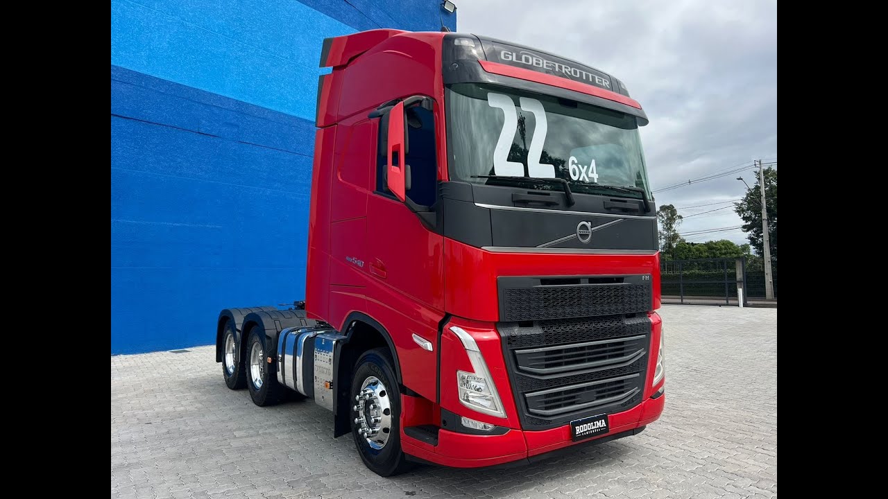 Disponivel Volvo Fh 540 6x4 ano 2021/2022 Vermelho Susp. Mola  Valor: R$ 648.000,00