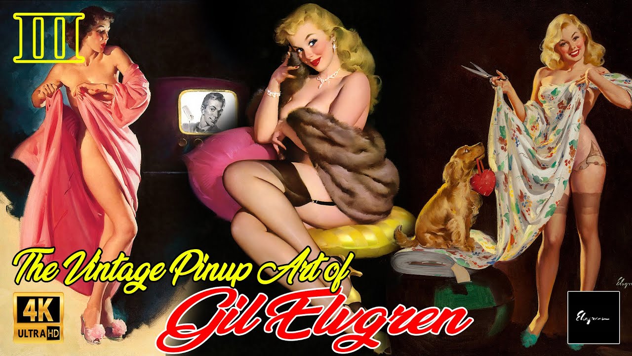 The Vintage Pinup Art of GIL ELVGREN pt. III