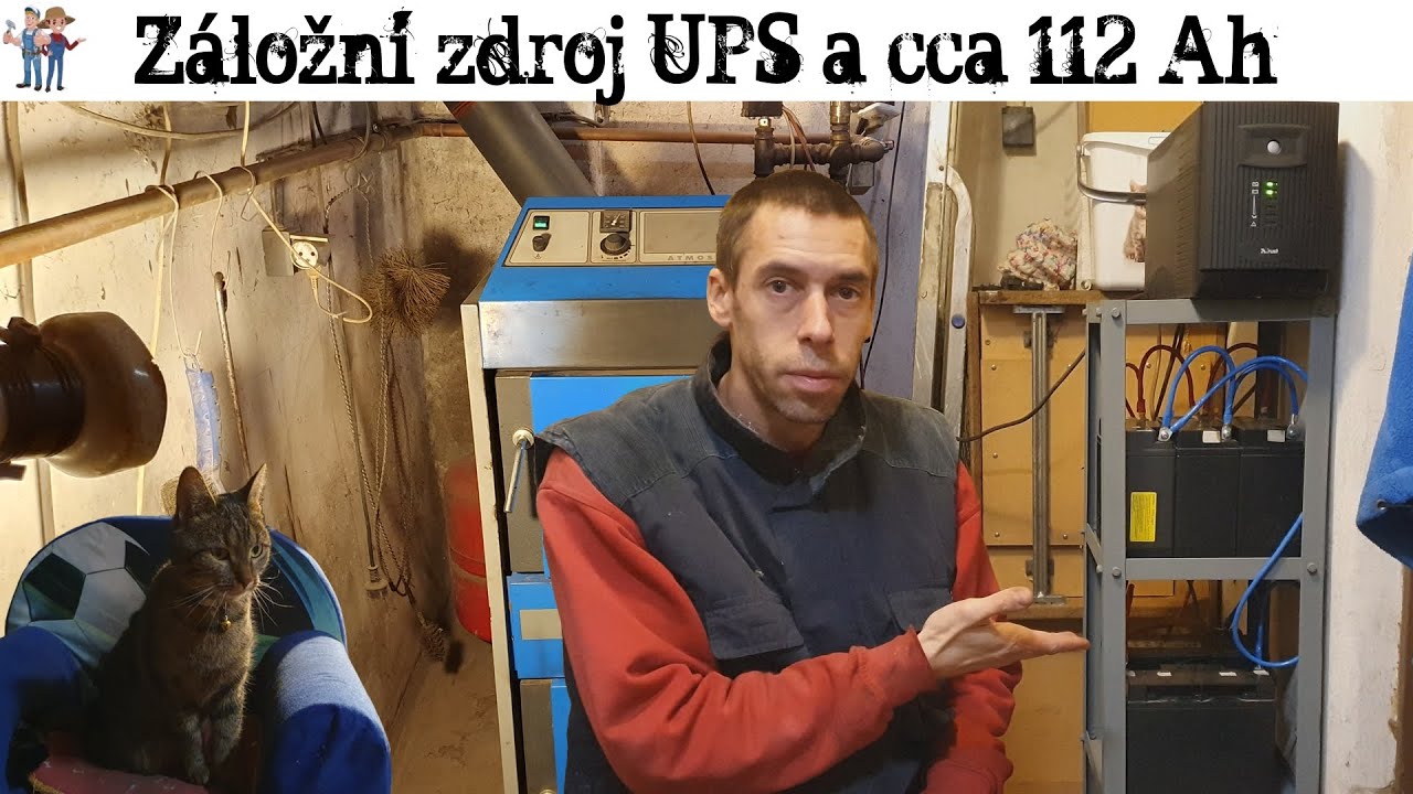 🔋 Záložní zdroj ke kotli na tuhá paliva ATMOS DC 18S