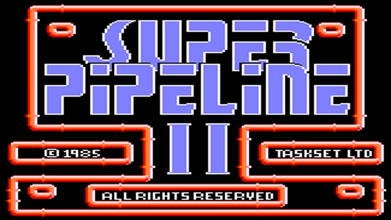 [Amstrad CPC] Super Pipeline II - Longplay