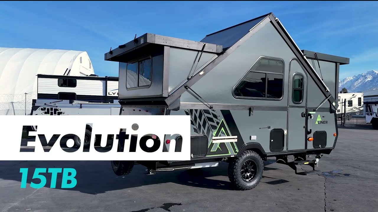 Rugged, Lightweight, Ready to Camp 2026 Aliner Evolution 15TB