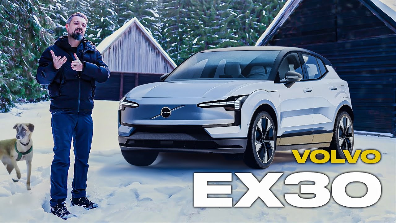 Volvo EX30 așa cum nu l-ai mai văzut: ÎN ZĂPADĂ!