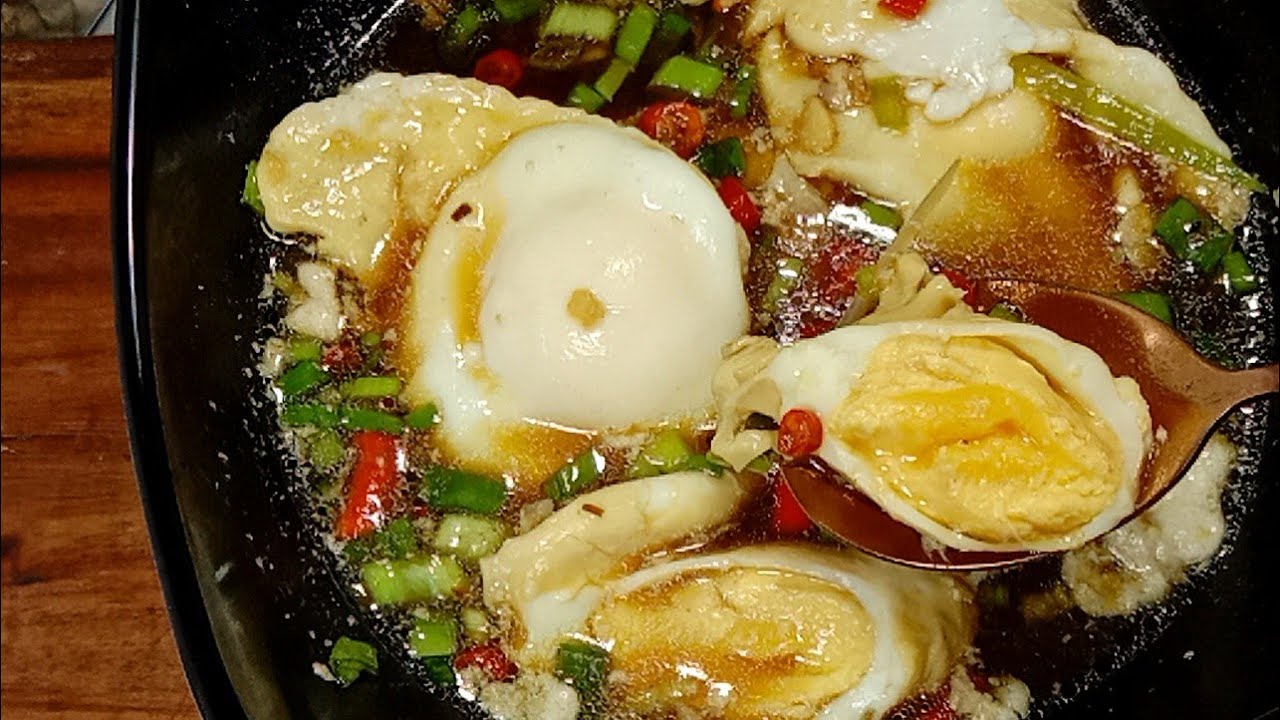 rebutan.....telur dimasak begini......terlalu enak....