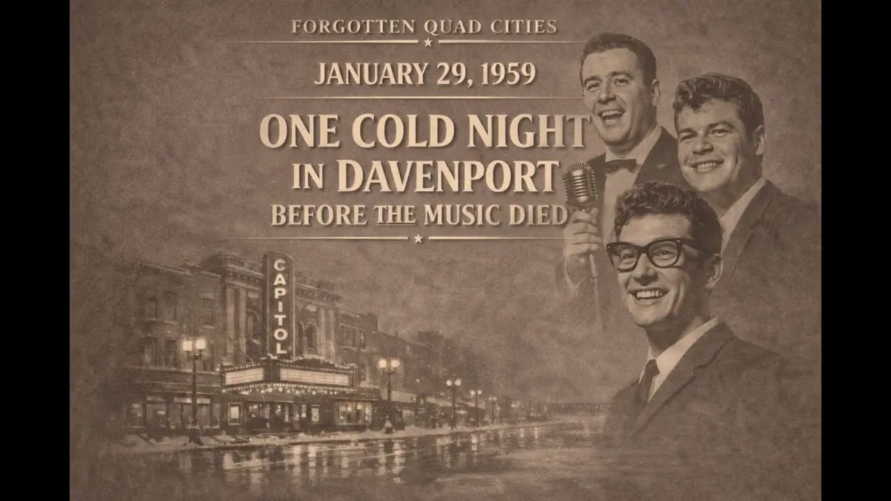 January 29, 1959: One Cold Night in Davenport Before the Music Died