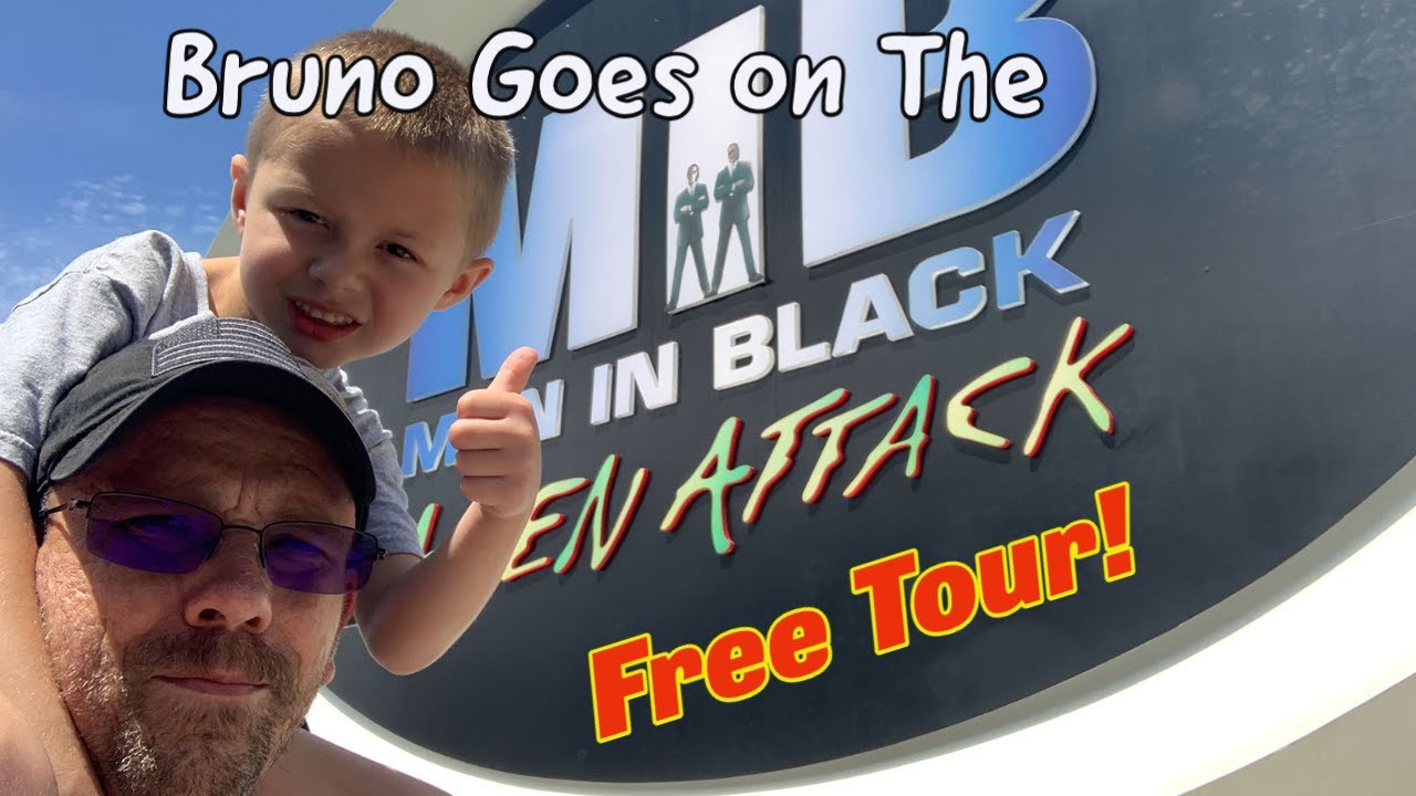Bruno Goes on the Secret FREE tour at Men in Black | Universal Studios Florida