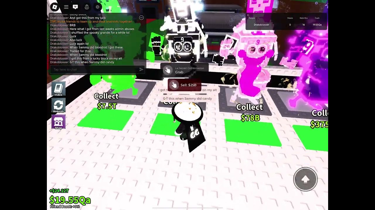 What I got from last weeks admin abuse
