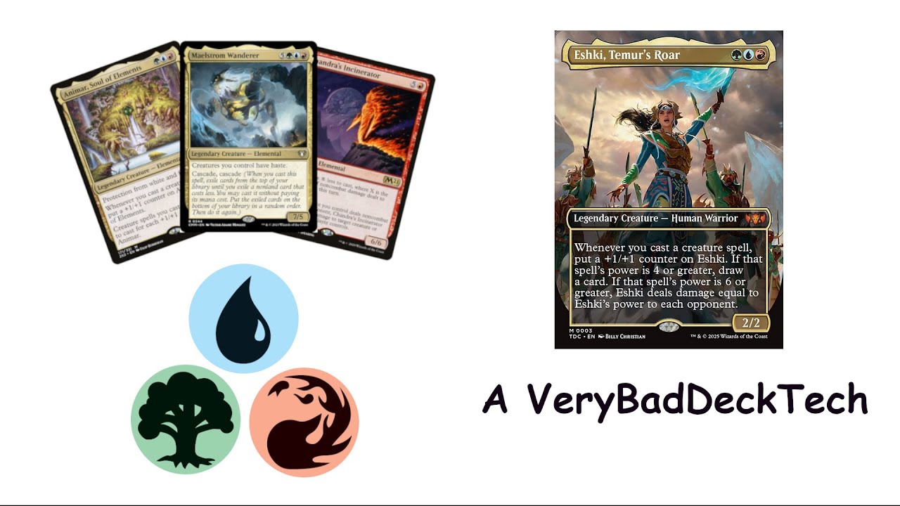 BLOW UP YOUR FRIENDS (Eshki, Temur's Roar Commander Deck) - A VeryBadDeckTech