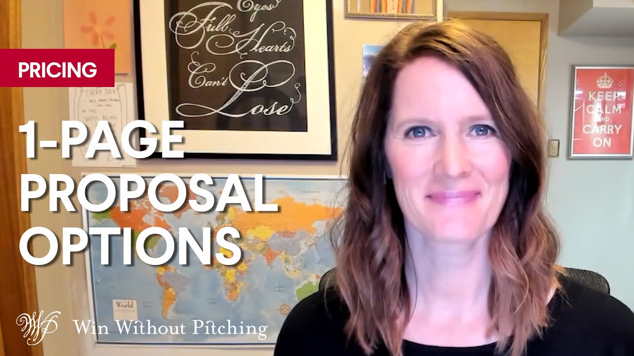 How to Present 1-Page Proposals the Right Way