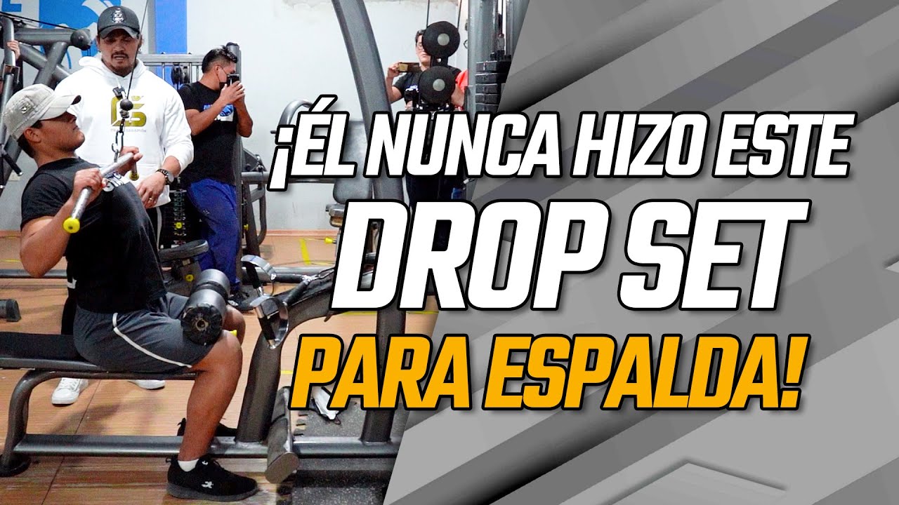 ÉL NUNCA HIZO ESTE DROP SET PARA ESPALDA |🔥🥵  - Frank Serapión.