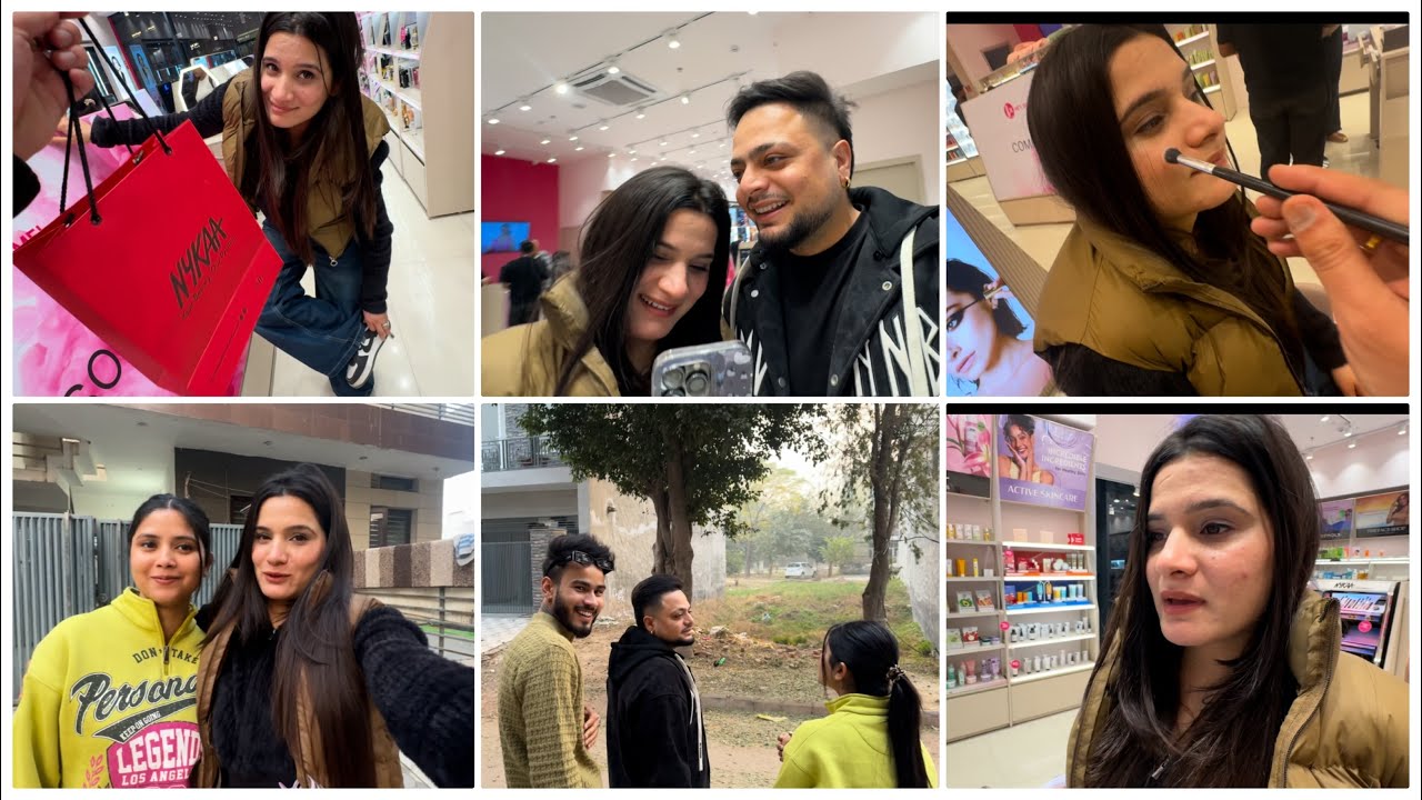 Shoppinga Start Hogiyan Kehnde Viaah Aa Gya Ik Hor😍❤️ Makeup Waleya Nu Lutt Leya😂😂